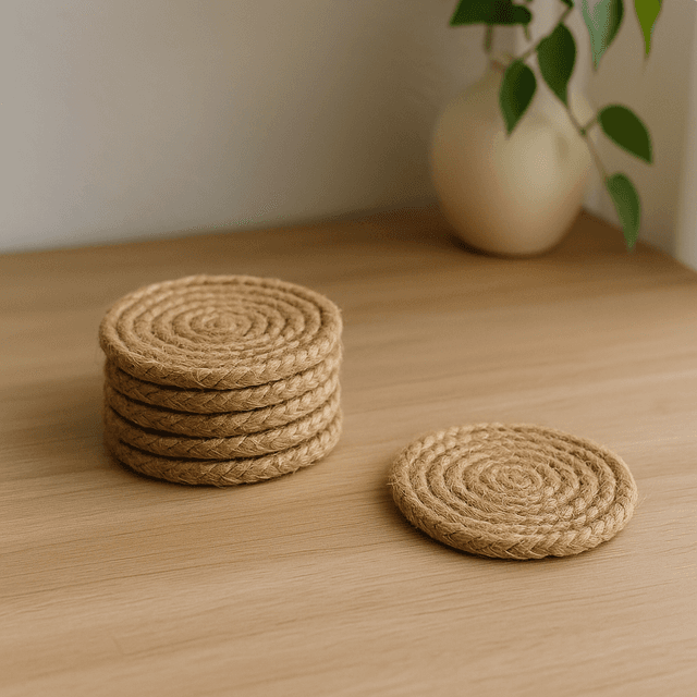 Jute Coasters